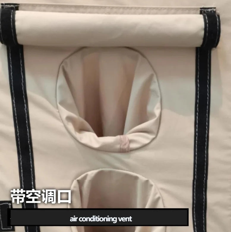 12 ㎡ Inflatable Tent Set Two Bedrooms Flysheet for 4~6 People