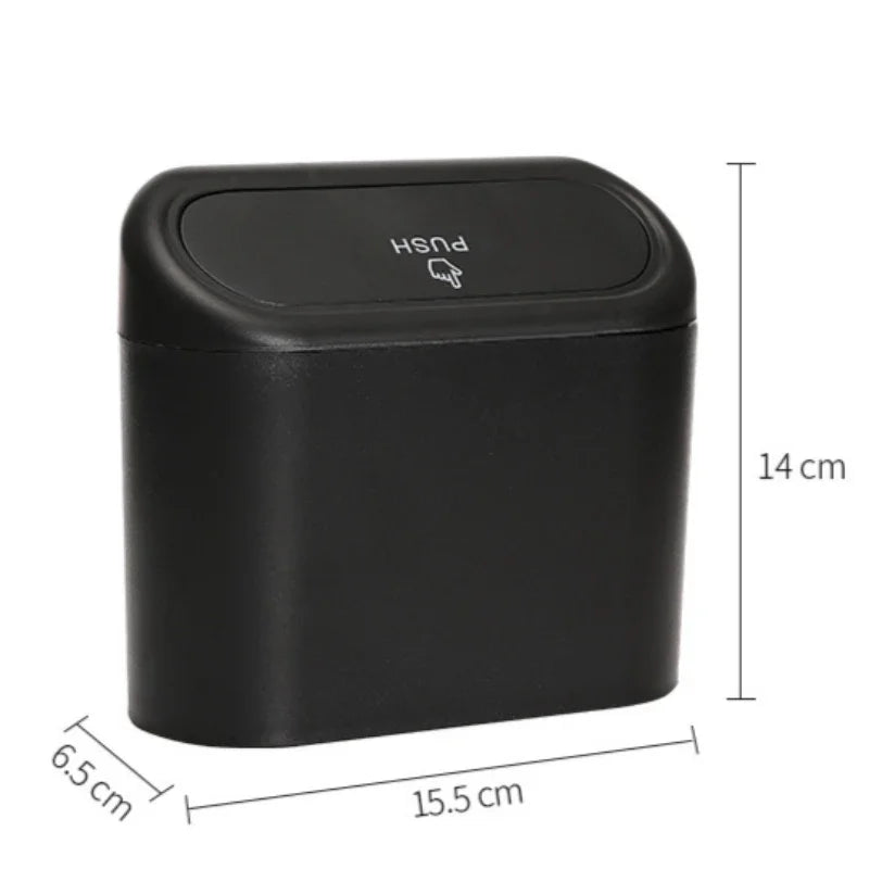 Car Trash Can (with Lid) Contains 60 (300) Garbage Bags Leak-proof.