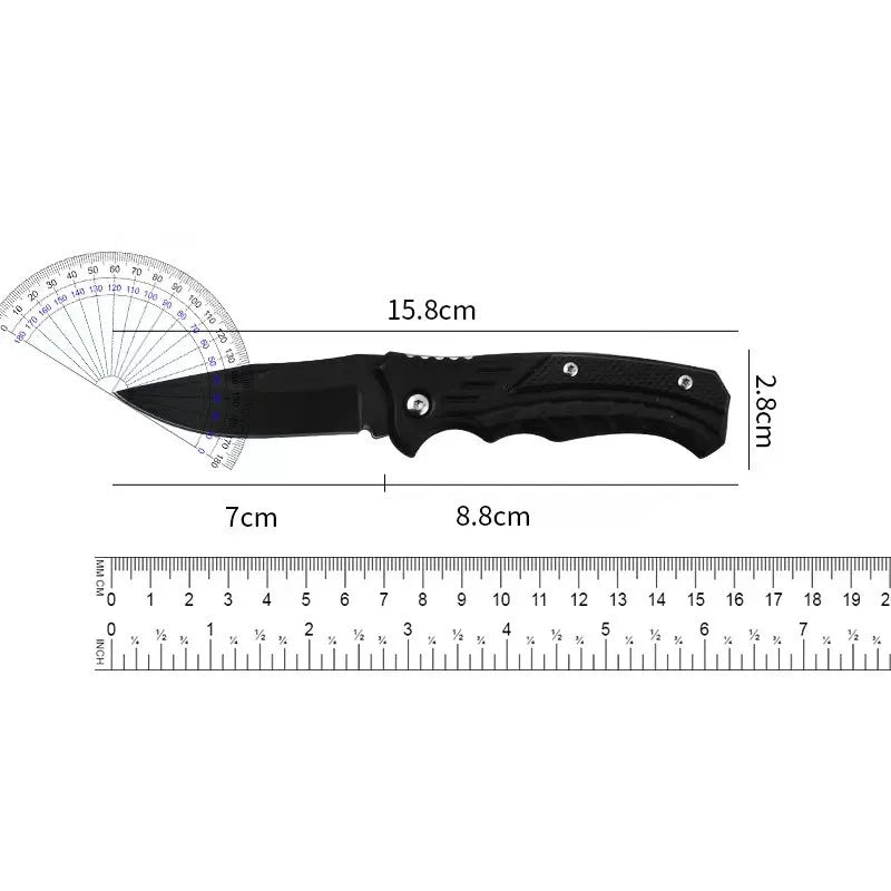 Folding knife outdoor knife high hardness stainless steel outdoor non-slip