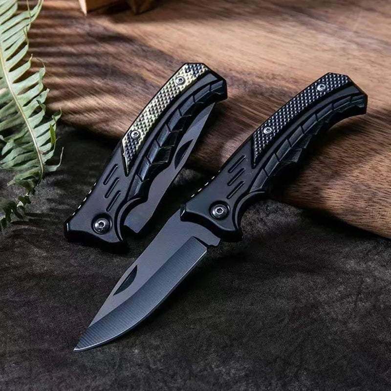 Folding knife outdoor knife high hardness stainless steel outdoor non-slip