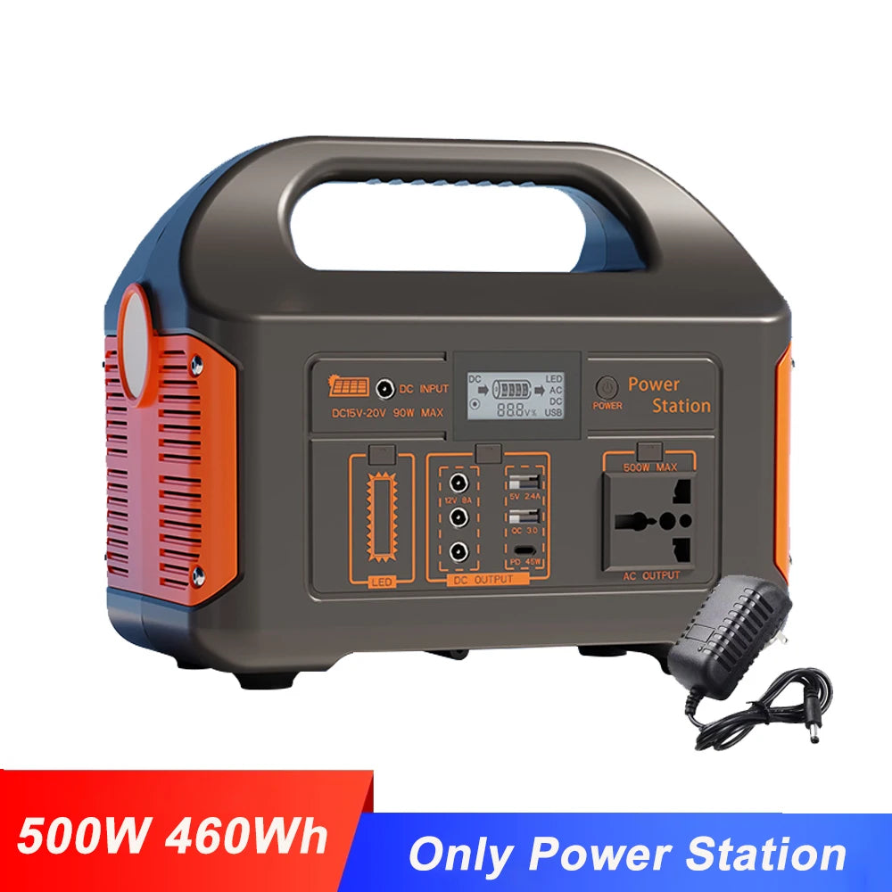 500W Solar Power Station 110V 220V Solar Generator