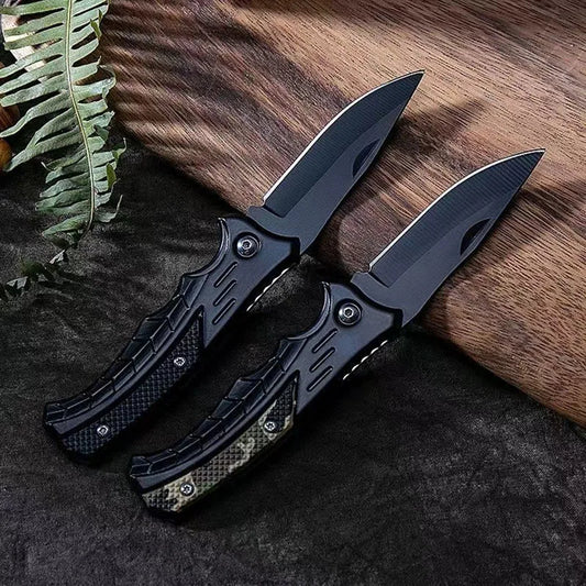 Folding knife outdoor knife high hardness stainless steel outdoor non-slip