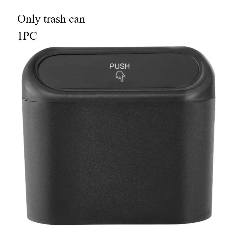 Car Trash Can (with Lid) Contains 60 (300) Garbage Bags Leak-proof.