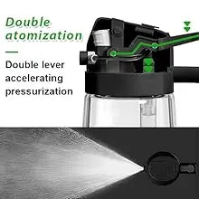 2in1 Oil Dispenser Bottle 500ml Plastic Oil Sprayer Cooking