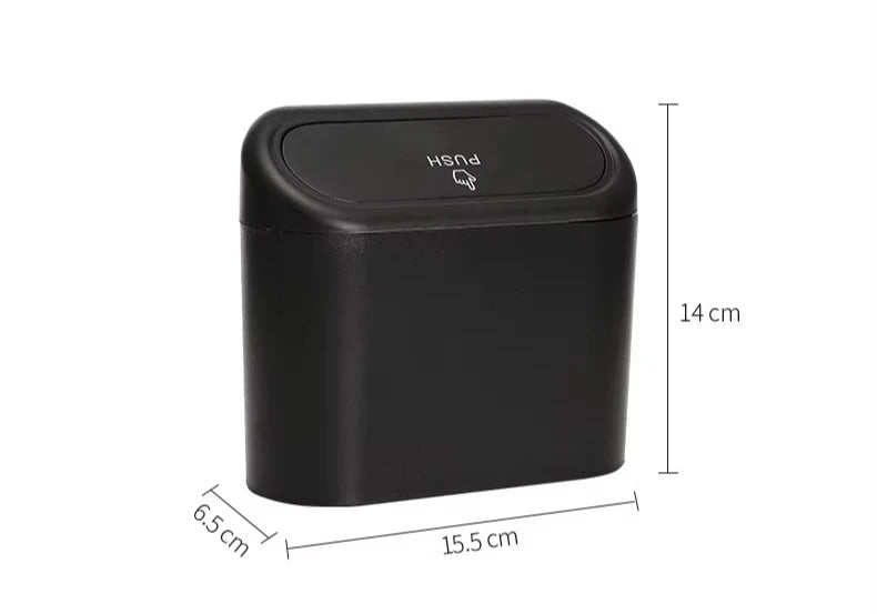 Car Trash Can (with Lid) Contains 60 (300) Garbage Bags Leak-proof.