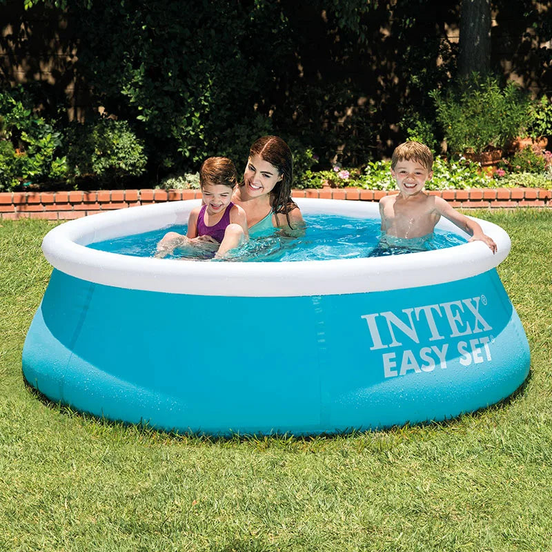 INTEX 6 8 10 feet summer swimming pool adult inflatable ring pool