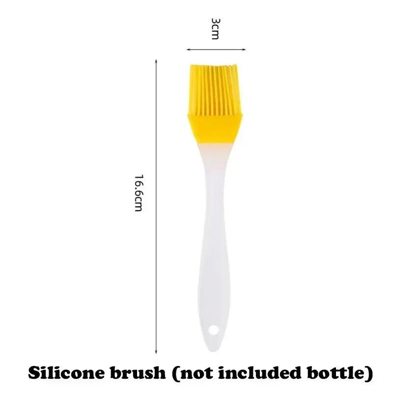 2in1 Oil Dispenser Bottle 500ml Plastic Oil Sprayer Cooking