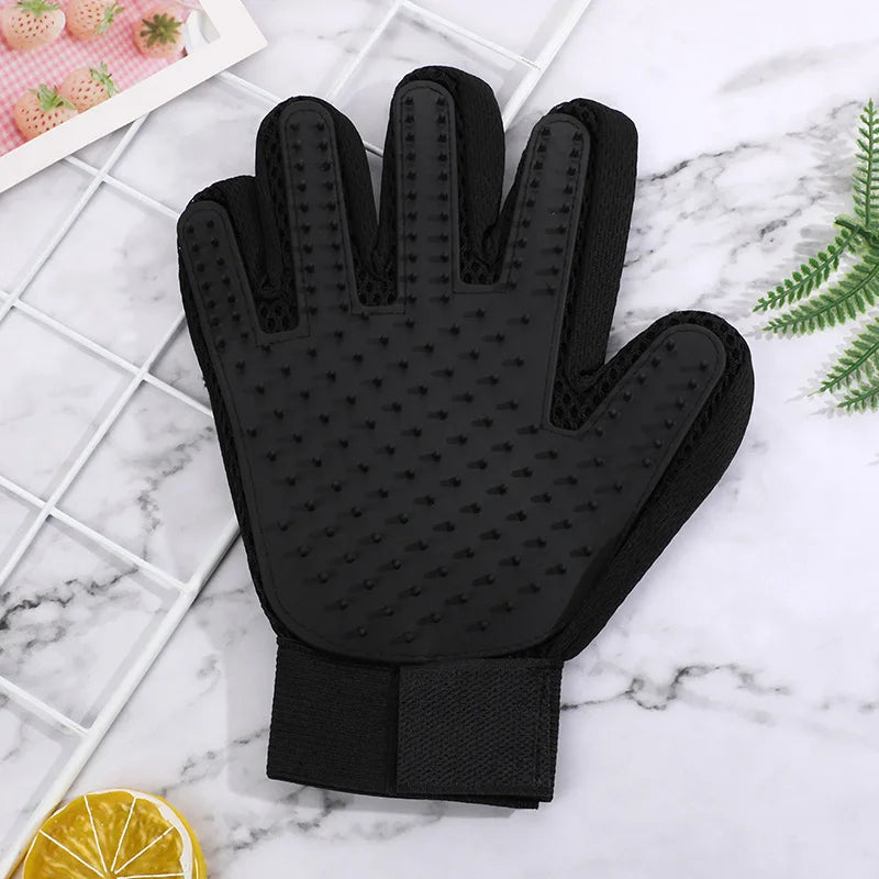 Pet Grooming Glove  Hair Deshedding Brush