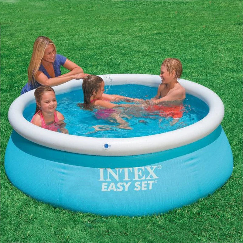 INTEX 6 8 10 feet summer swimming pool adult inflatable ring pool