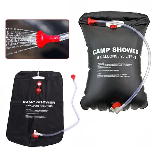 20L Portable Camping Shower Water Bag