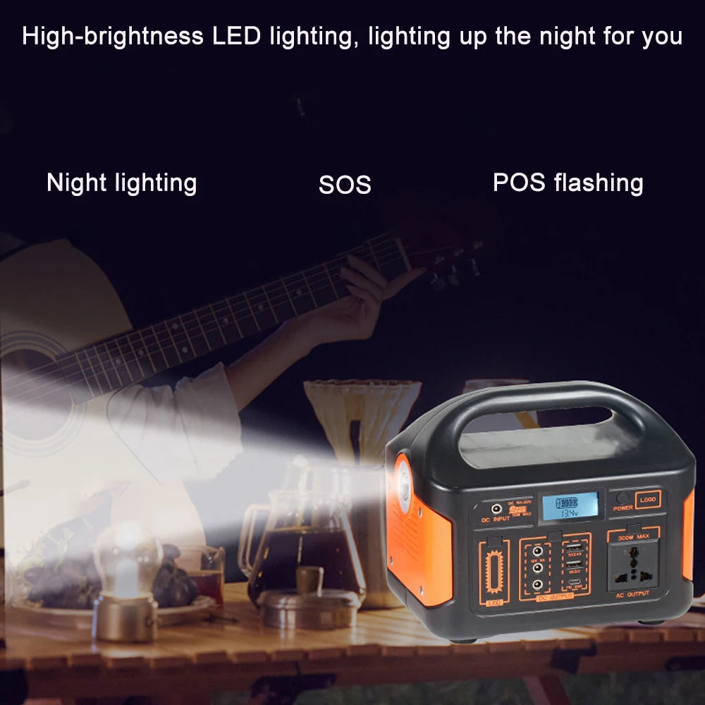 500W Solar Power Station 110V 220V Solar Generator