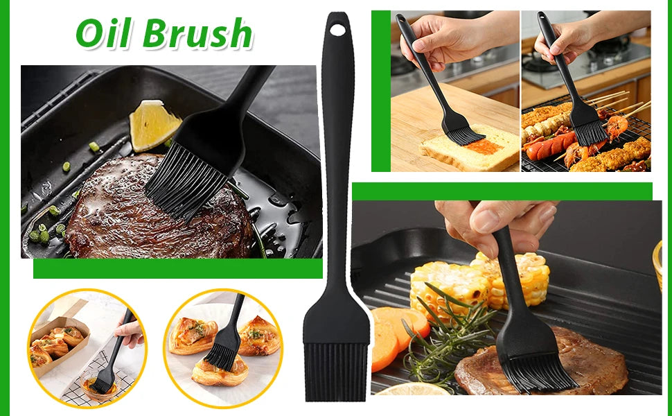 2in1 Oil Dispenser Bottle 500ml Plastic Oil Sprayer Cooking