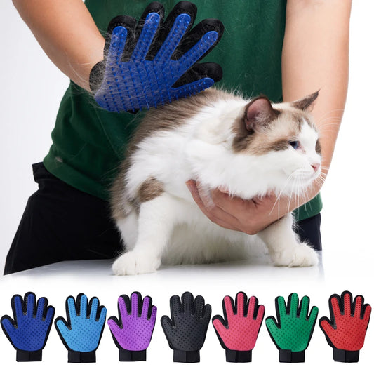 Pet Grooming Glove  Hair Deshedding Brush