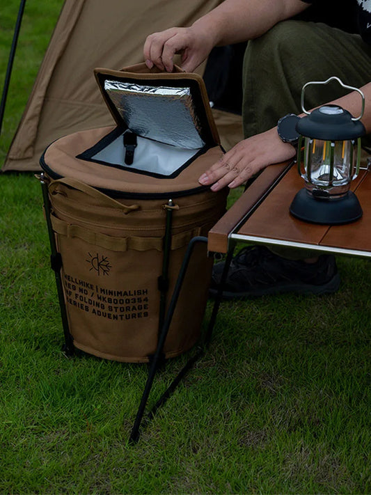 WELLHIKE Portable Collapsible Outdoor Camping Ice Bucket