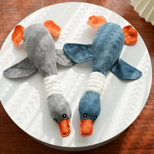 Pet Toys Geese Bite Resistant Teeth Grinding aggressive chewers