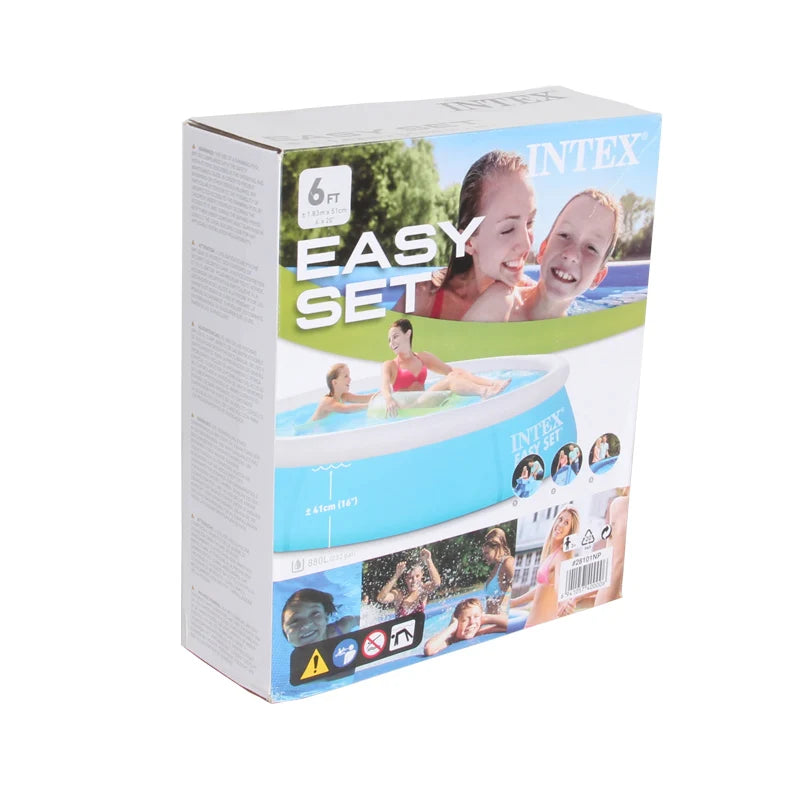 INTEX 6 8 10 feet summer swimming pool adult inflatable ring pool
