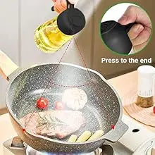 2in1 Oil Dispenser Bottle 500ml Plastic Oil Sprayer Cooking