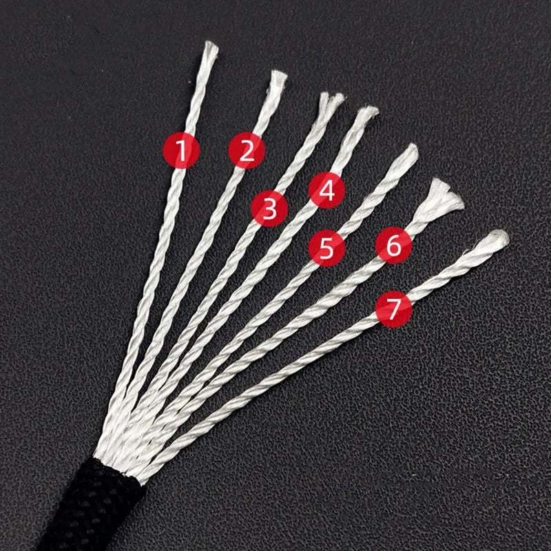 7 Strand 4mm Military Tactical Cord Camping Accessories Outdoor Survival
